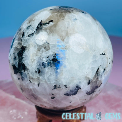 Rainbow Moonstone Large Sphere