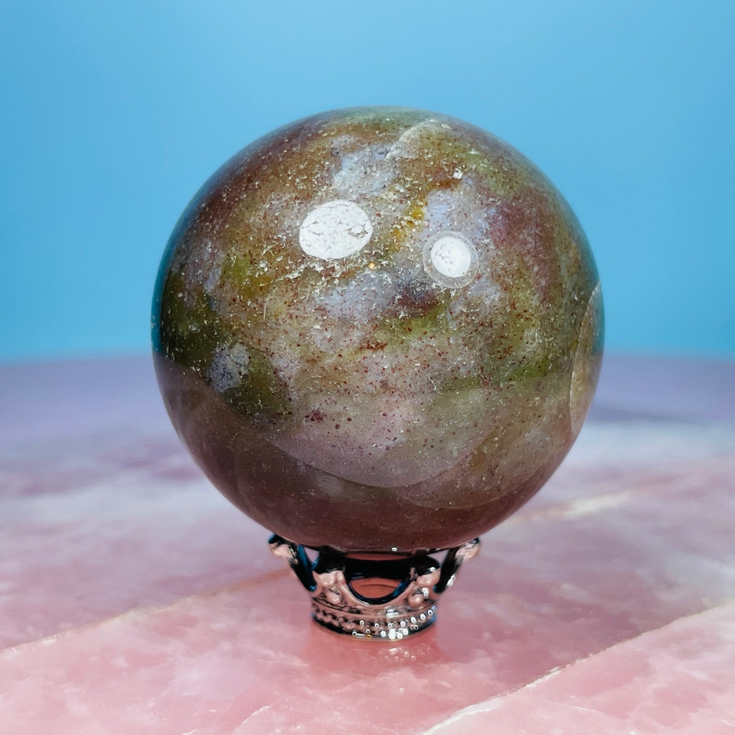 Ocean Jasper Small Sphere