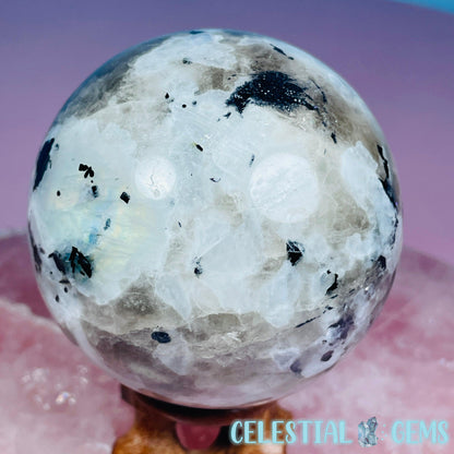 Rainbow Moonstone Large Sphere