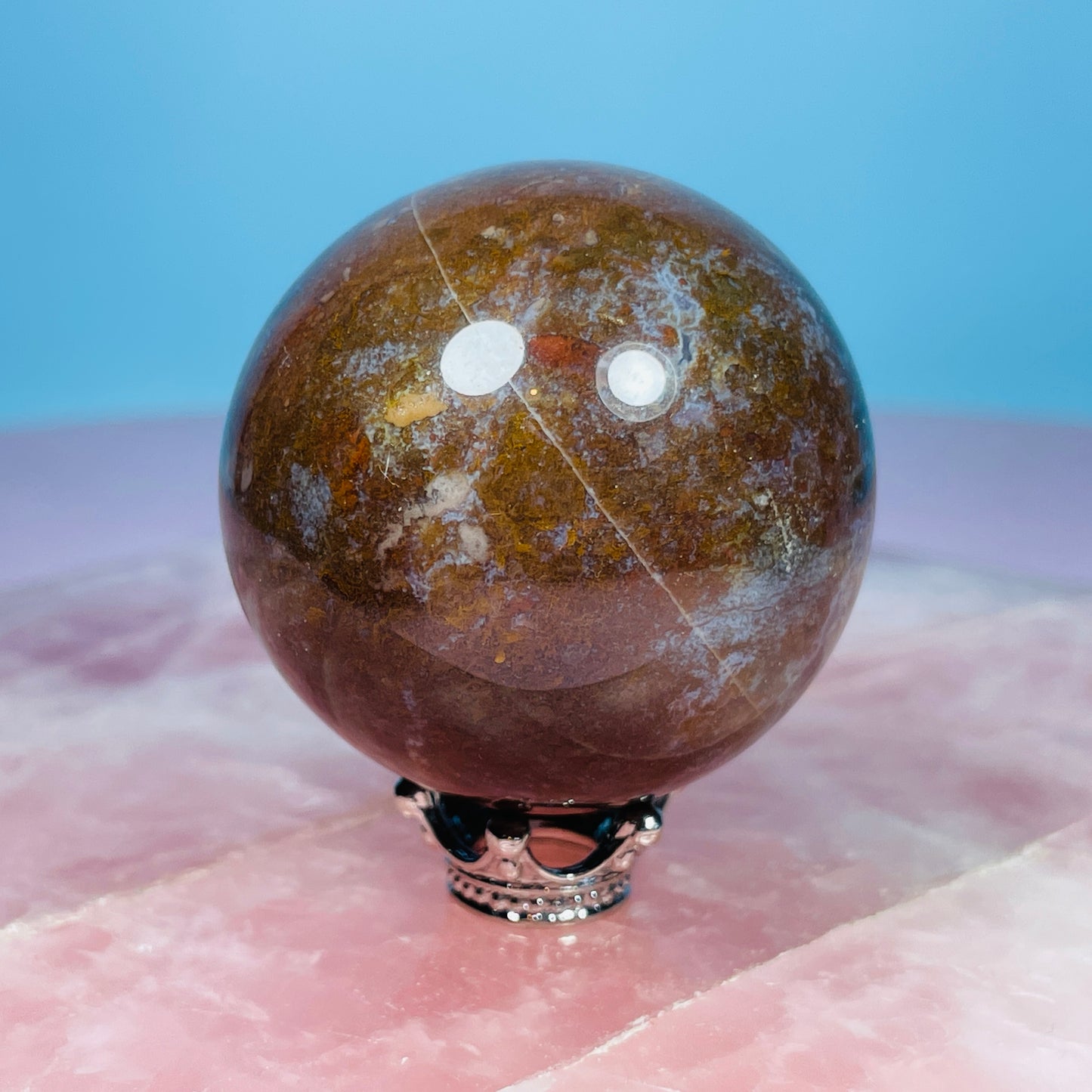 Ocean Jasper Small Sphere