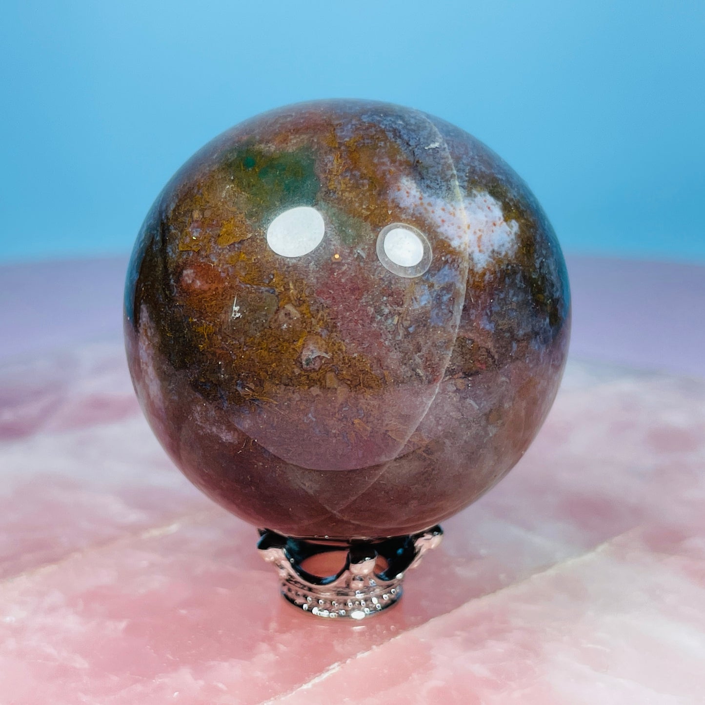 Ocean Jasper Small Sphere