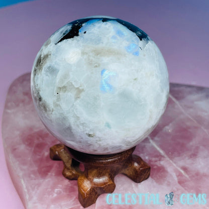 Rainbow Moonstone Medium Sphere