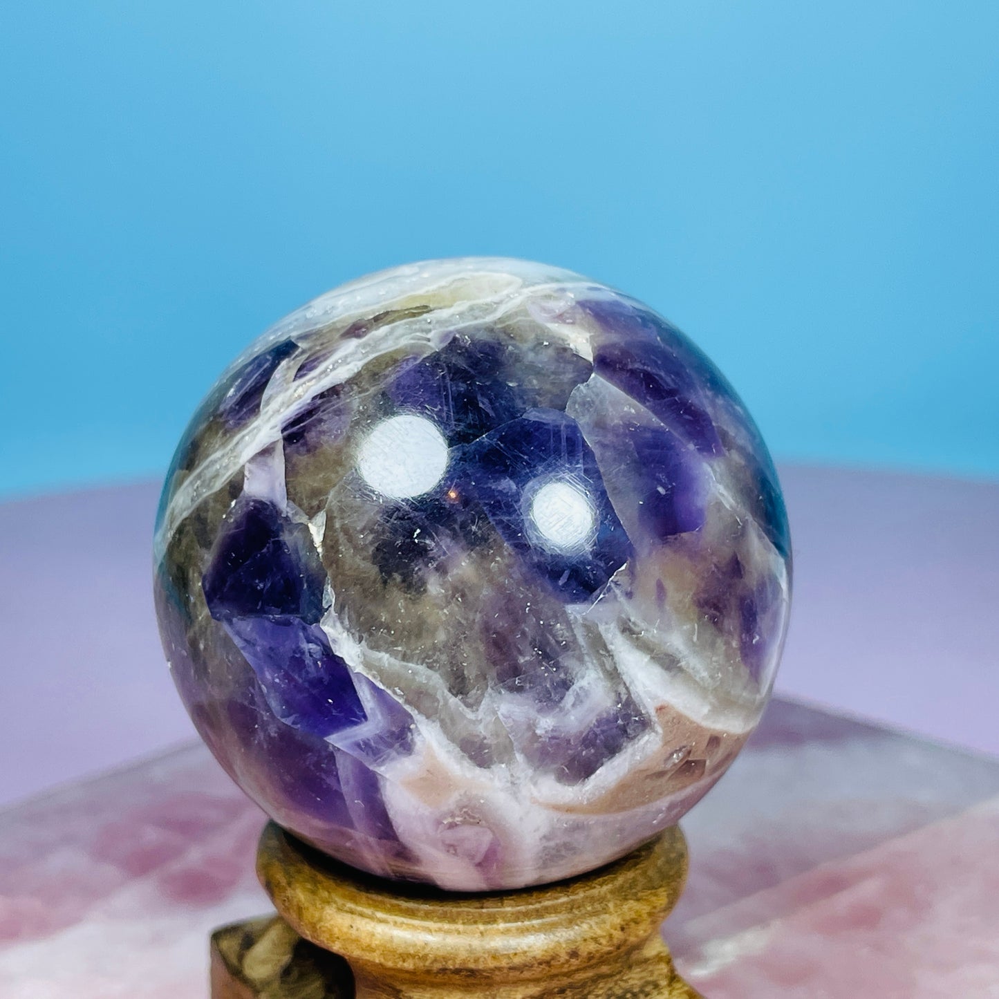 Dream Amethyst Medium Sphere