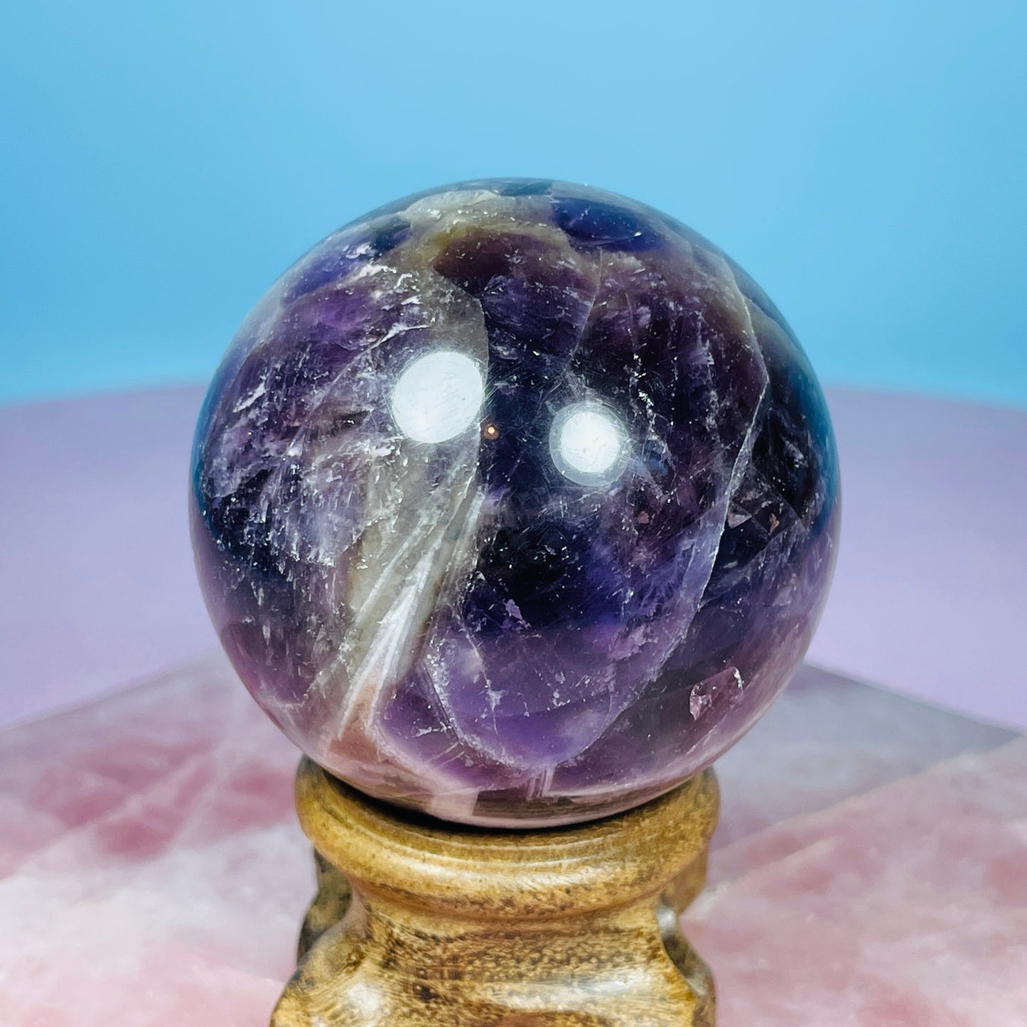 Dream Amethyst Medium Sphere