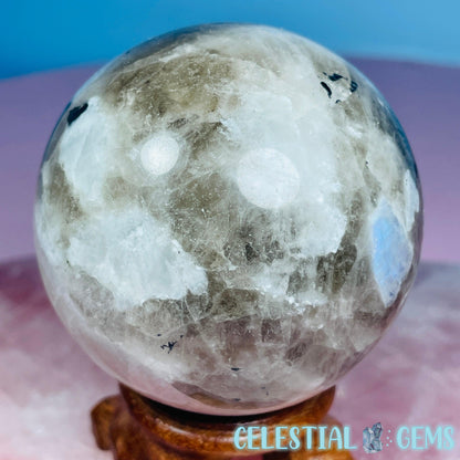 Rainbow Moonstone Medium Sphere