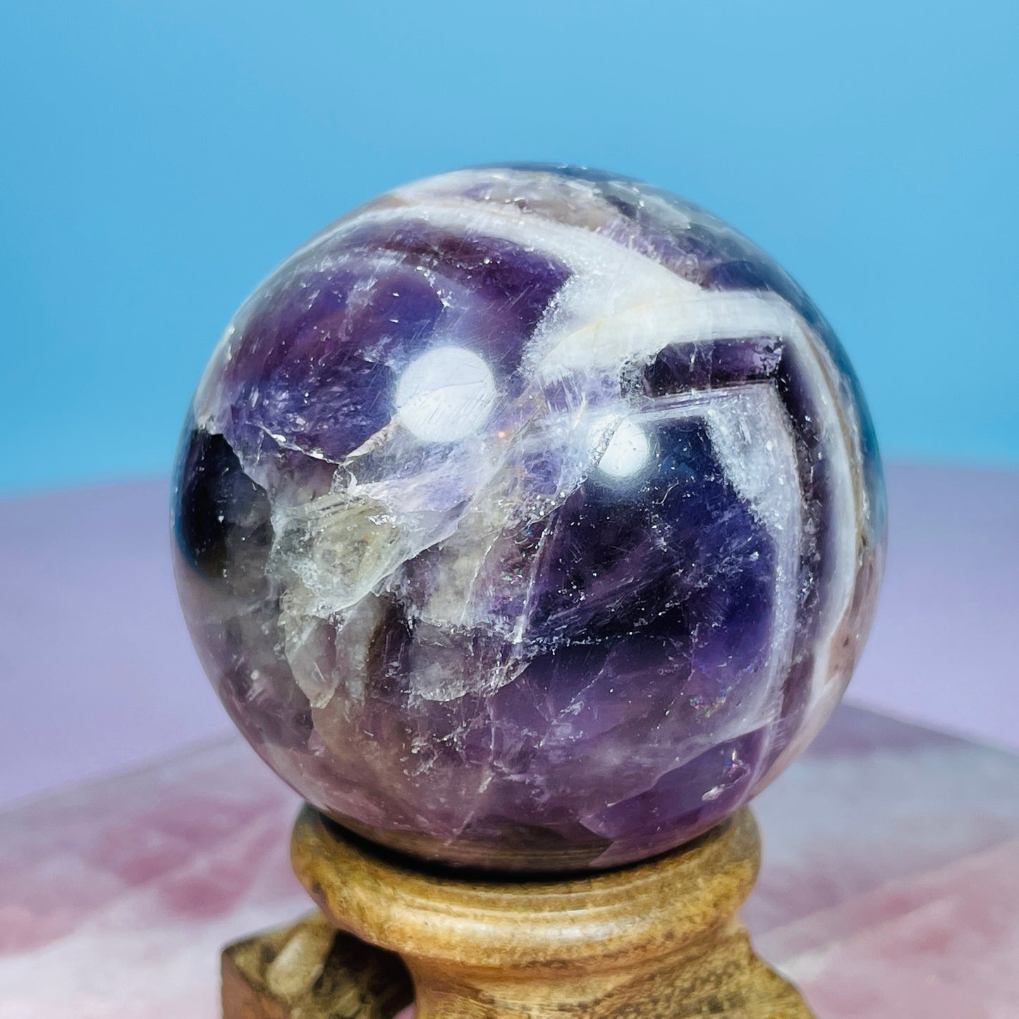 Dream Amethyst Medium Sphere
