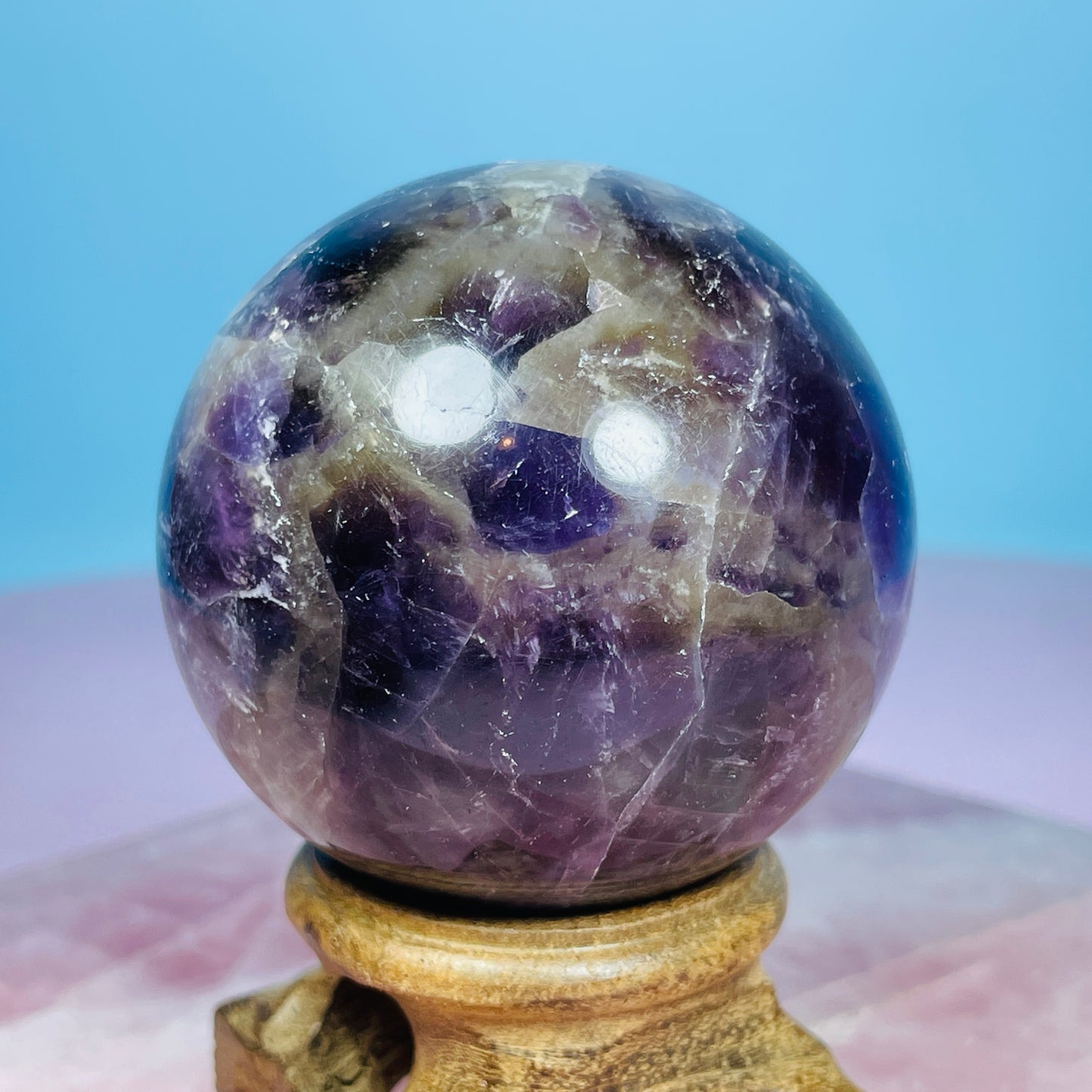 Dream Amethyst Medium Sphere