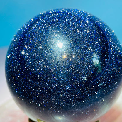 Blue Sandstone Medium Sphere