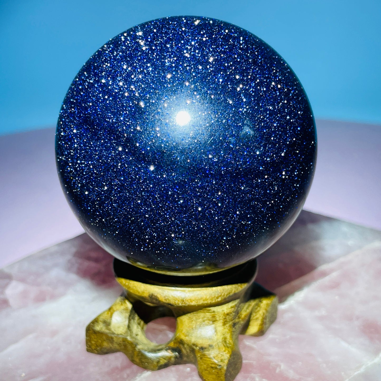 Blue Sandstone Medium Sphere