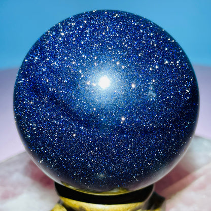 Blue Sandstone Medium Sphere