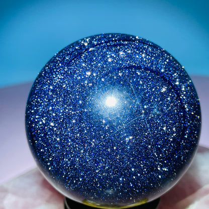 Blue Sandstone Medium Sphere