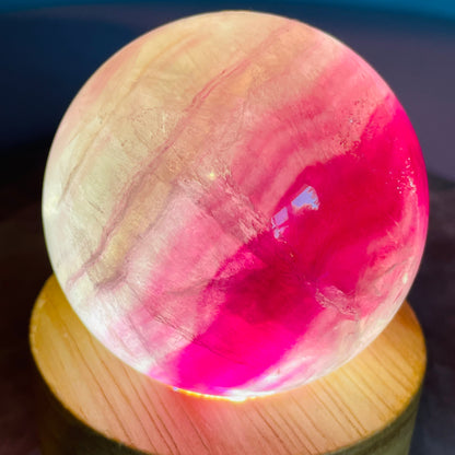 Candy Fluorite Medium Sphere