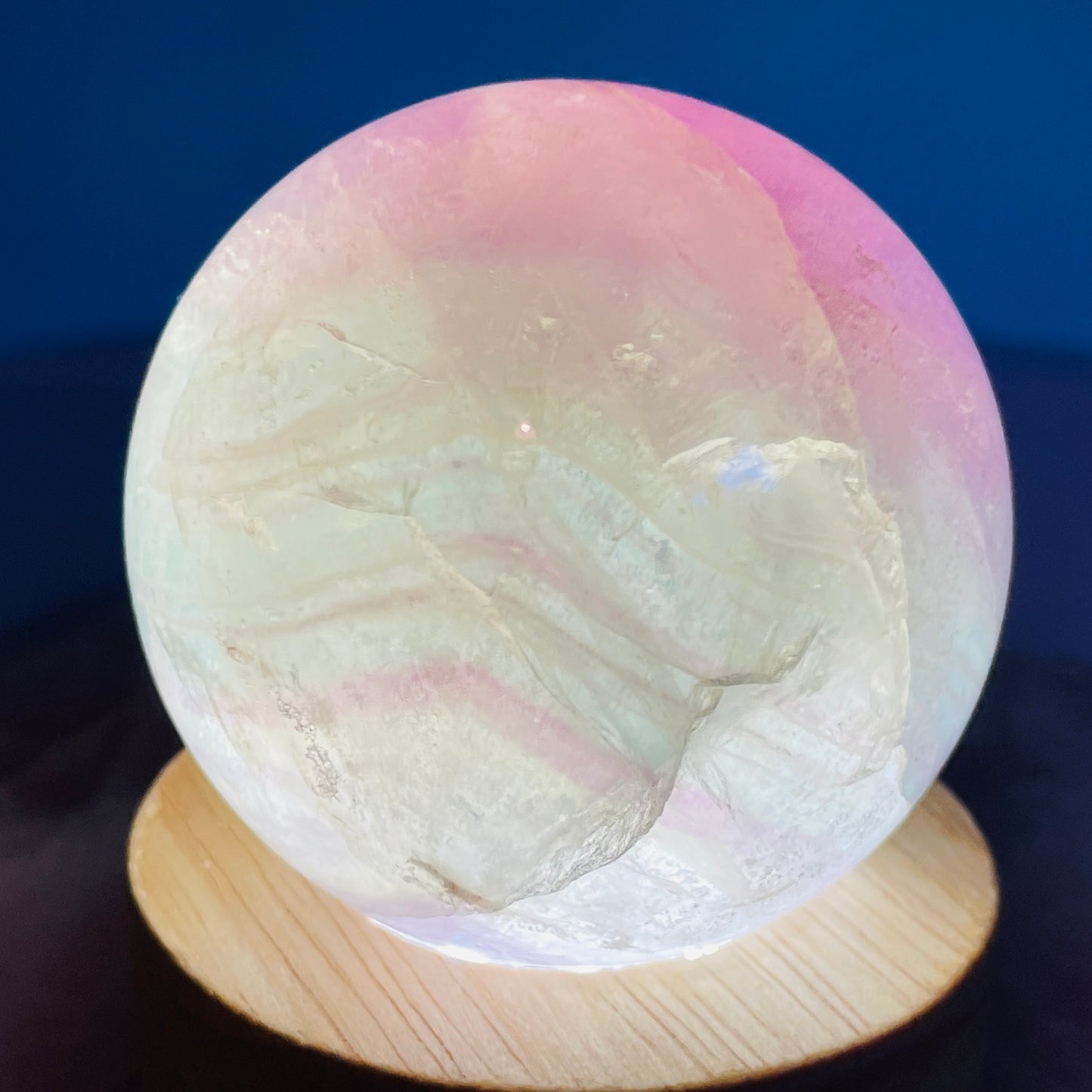 Candy Fluorite Medium Sphere