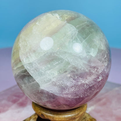 Candy Fluorite Medium Sphere