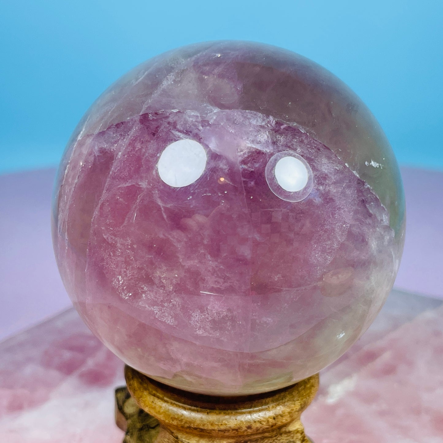 Candy Fluorite Medium Sphere