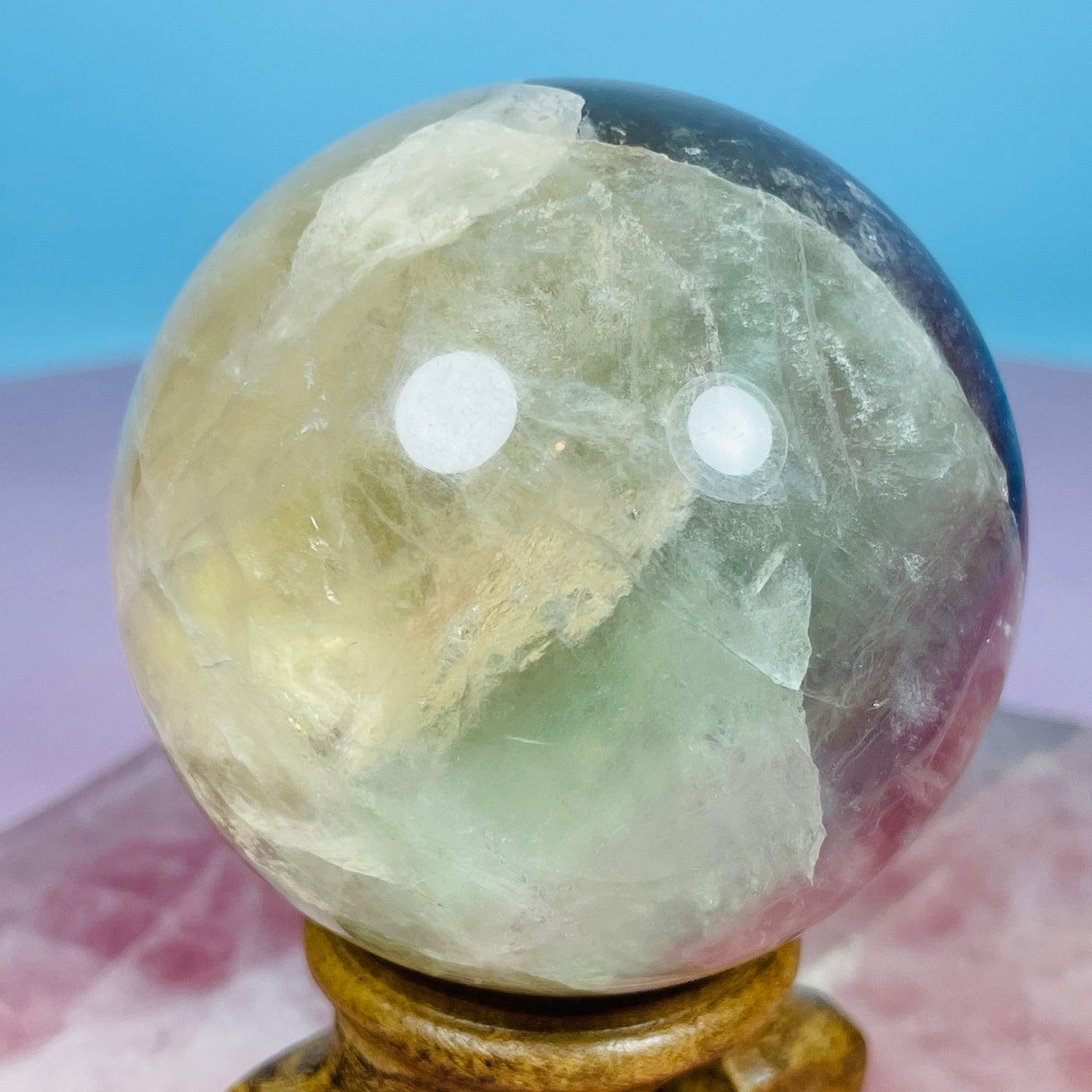 Candy Fluorite Medium Sphere