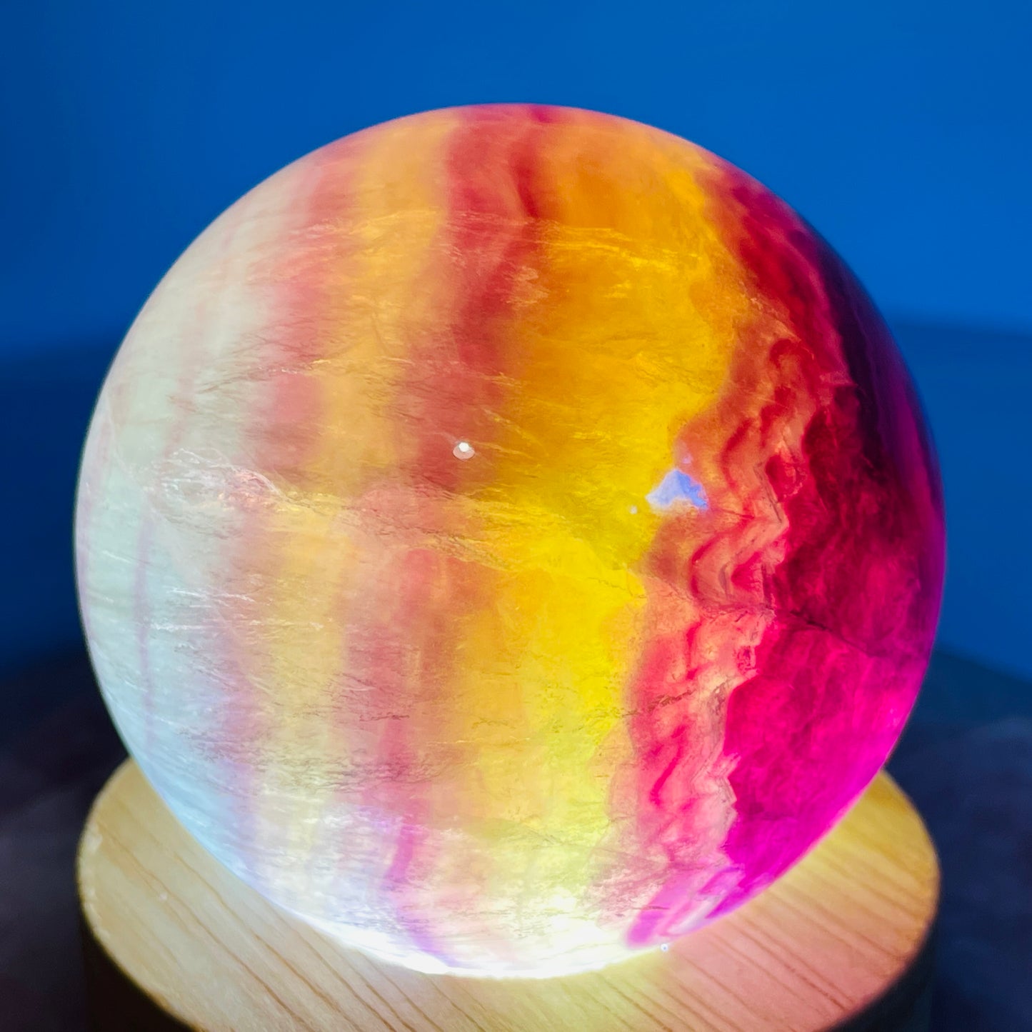 Candy Fluorite Medium Sphere