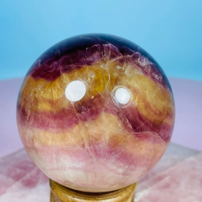 Candy Fluorite Medium Sphere