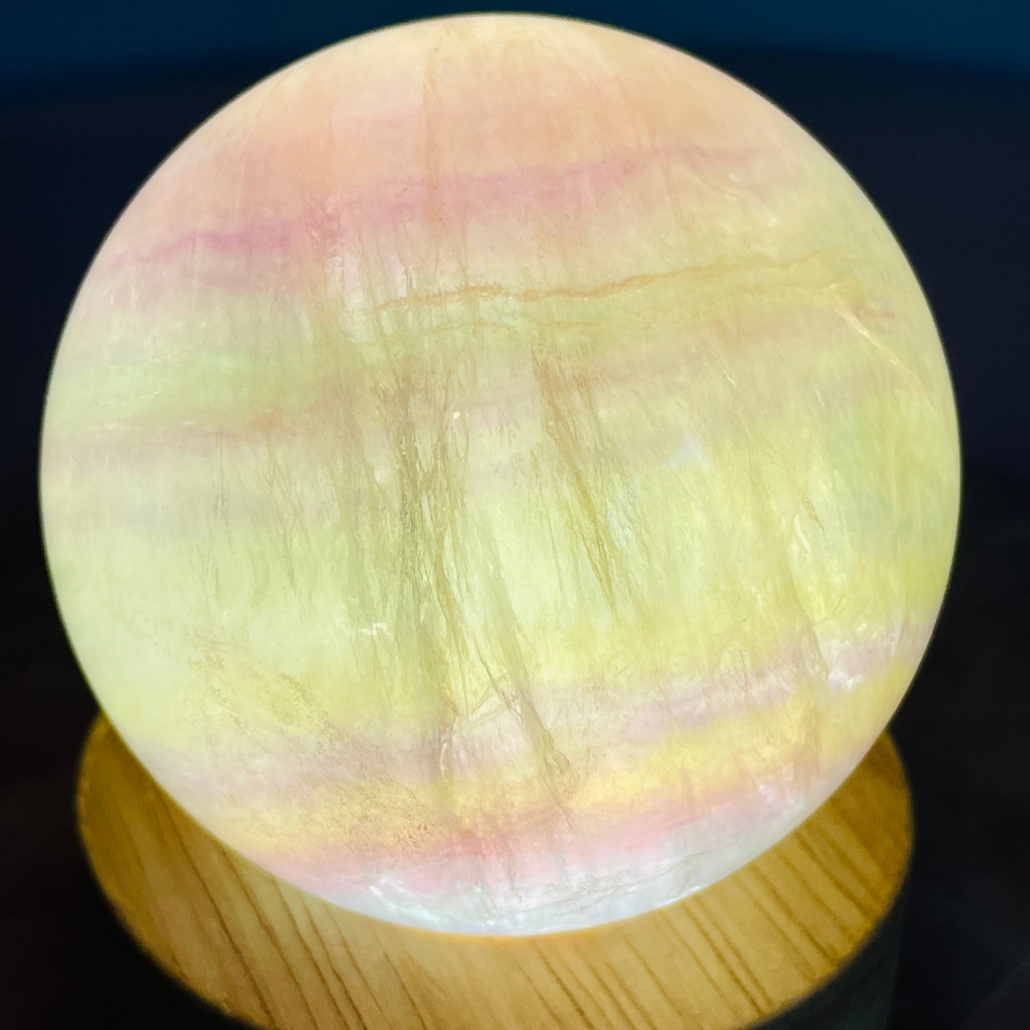 Candy Fluorite Medium Sphere