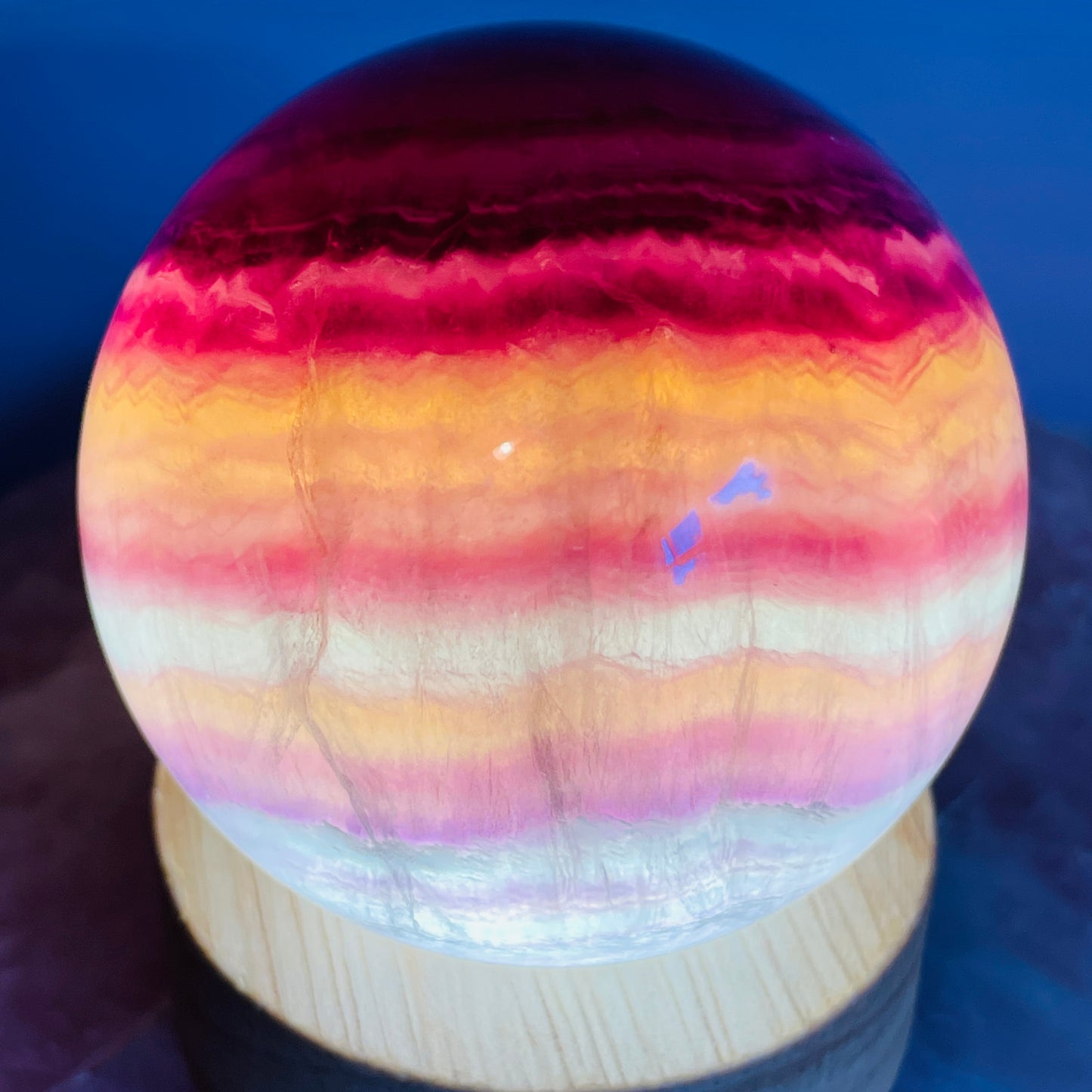 Candy Fluorite Large Sphere