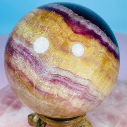 Candy Fluorite Large Sphere