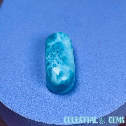 A Grade Larimar Oval Pillow Cabochon