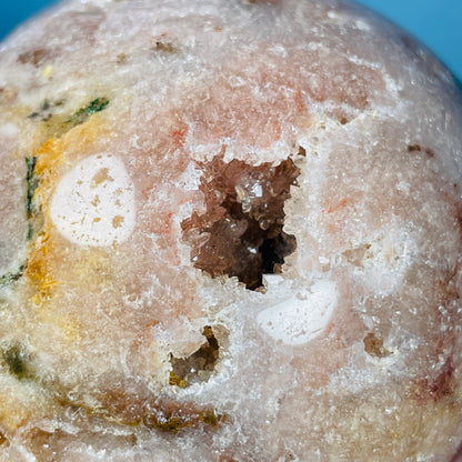 Druzy Pink Amethyst Large Sphere