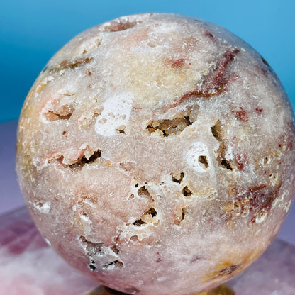 Druzy Pink Amethyst Large Sphere