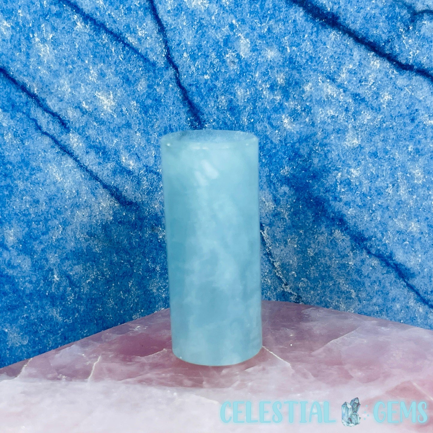 Aquamarine Cylinder Crystal