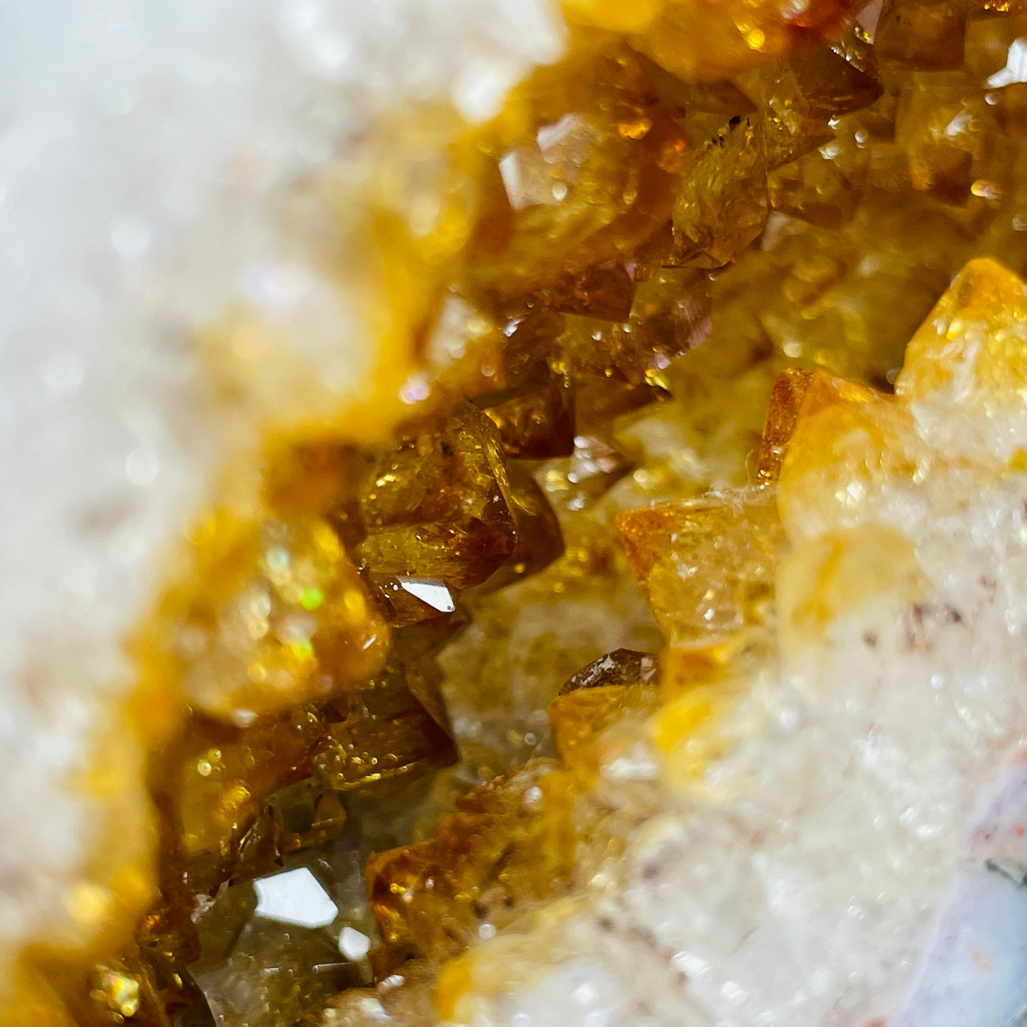 Citrine Cluster Geode Mini Cave