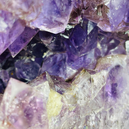 Amethyst Cluster Fully-Polished Geode Small Cave (Video)