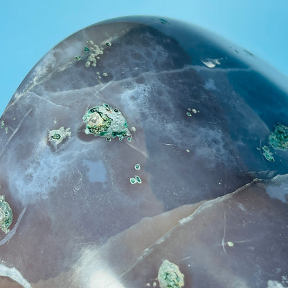 Amethyst Cluster Fully-Polished Geode Small Cave (Video)