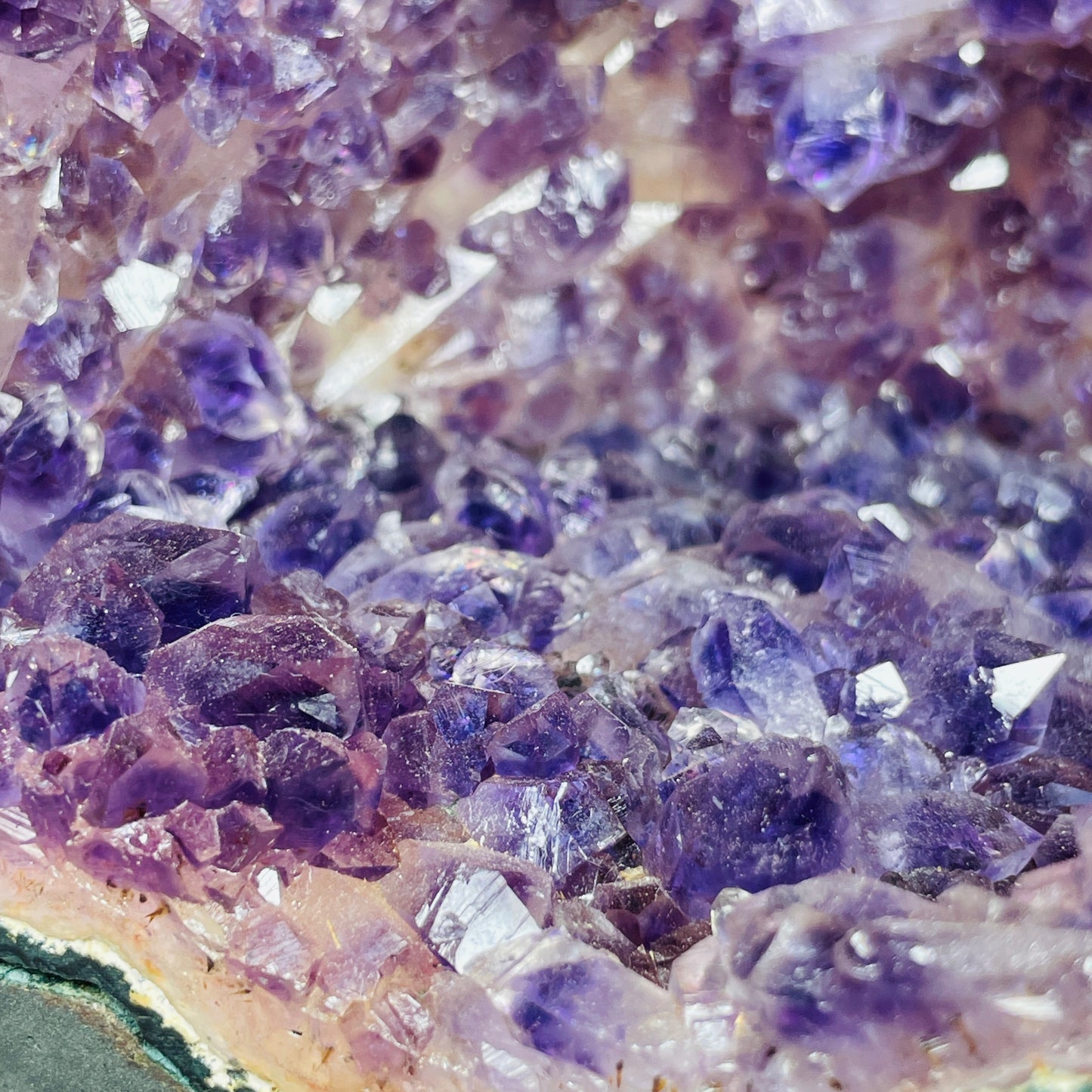 Amethyst Cluster Geode Small Cave (Video)