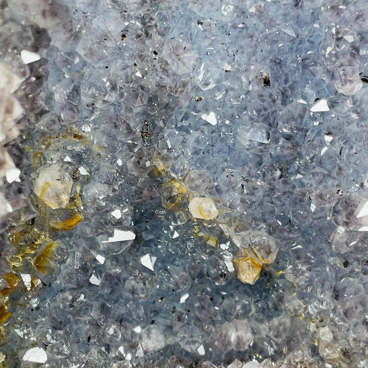 Amethyst + Agate Cluster Geode Medium Cave (Video)