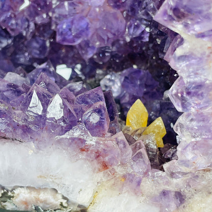 Amethyst Cluster Geode Medium Cave (Video)