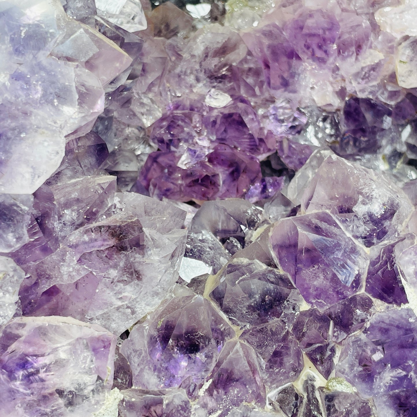 Amethyst Cluster Fully-Polished Geode Medium Cave (Video)