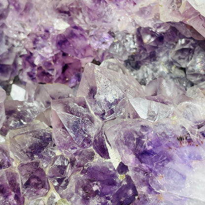 Amethyst Cluster Fully-Polished Geode Medium Cave (Video)