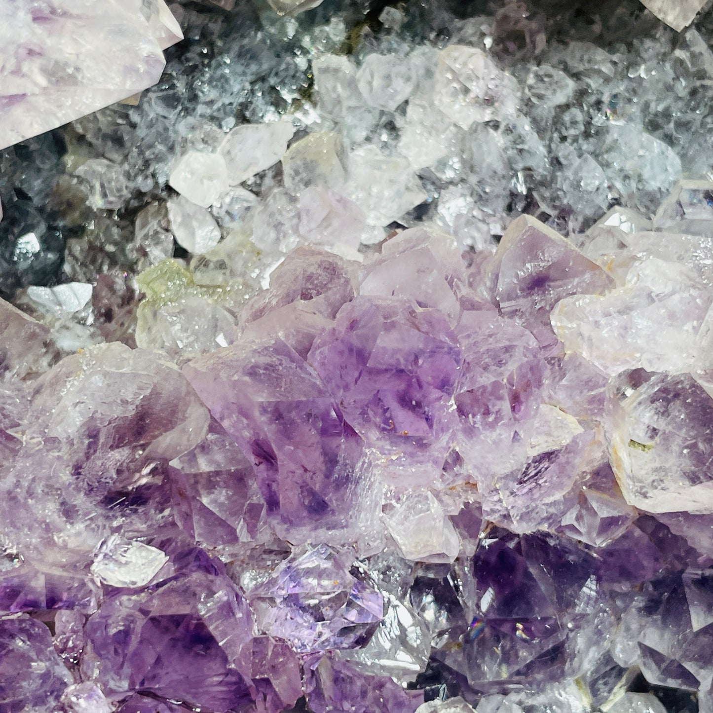 Amethyst Cluster Fully-Polished Geode Medium Cave (Video)
