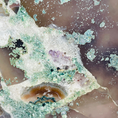 Amethyst Cluster Fully-Polished Geode Medium Cave (Video)