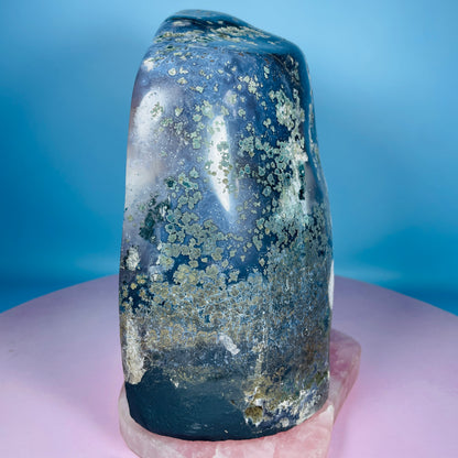 Amethyst Cluster Fully-Polished Geode Medium Cave (Video)