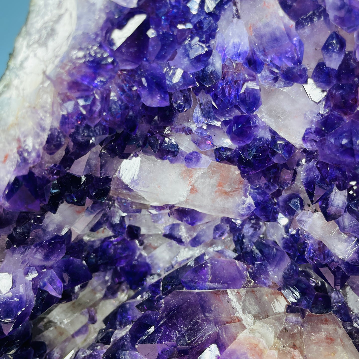 Amethyst Cluster Geode Medium Cave (Video)