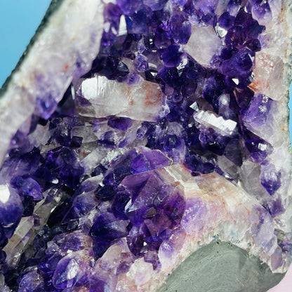 Amethyst Cluster Geode Medium Cave (Video)