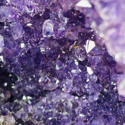 Amethyst + Agate Cluster Geode Medium Cave (Video)