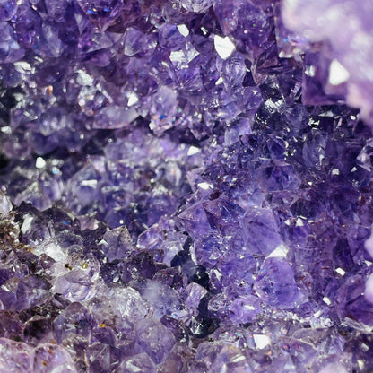 Amethyst + Agate Cluster Geode Medium Cave (Video)