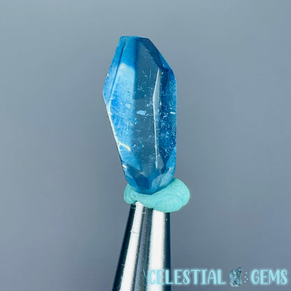 Aquamarine Beryl Faceted Mini Gemstone in Specimen Pottle