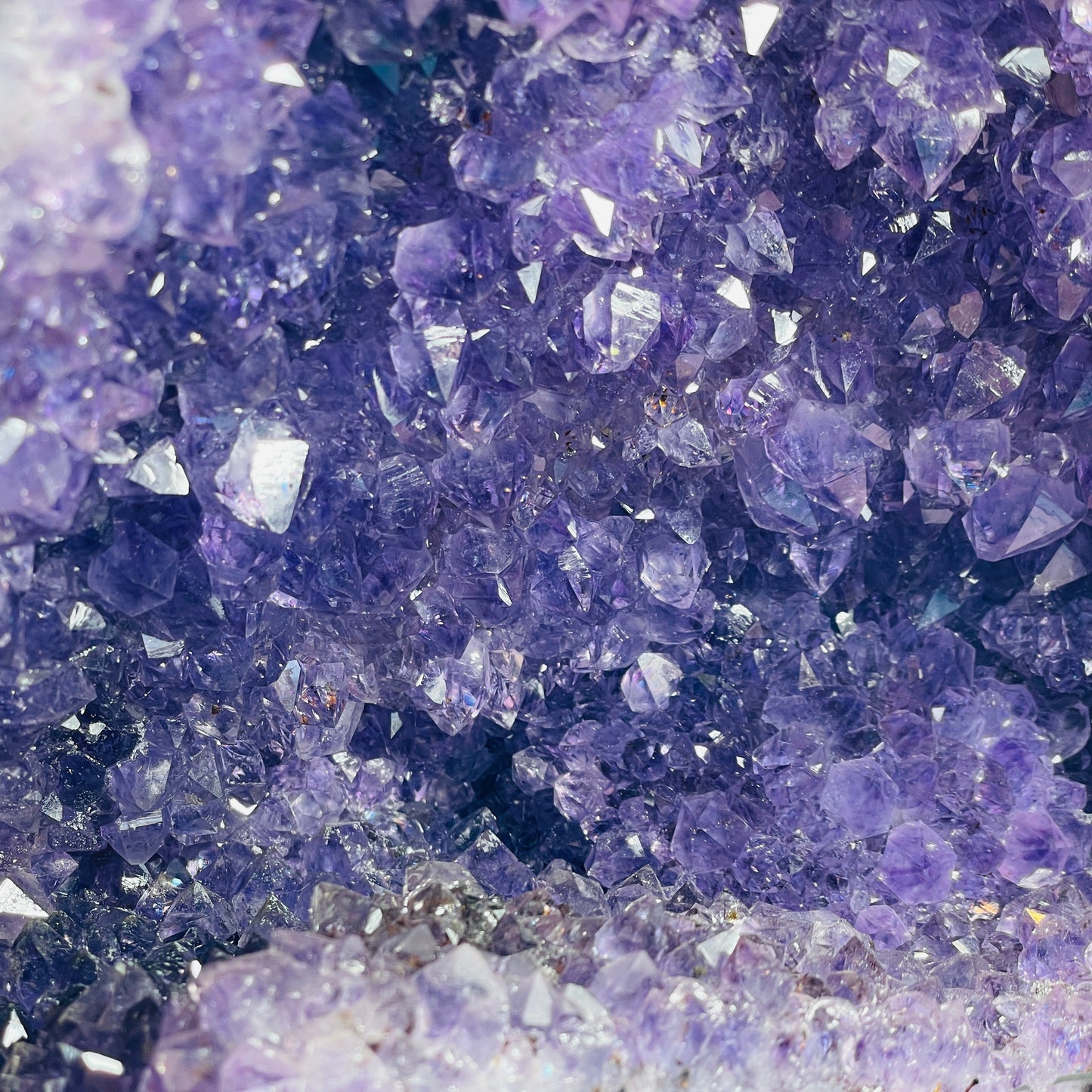 Amethyst + Agate Cluster Geode Medium Cave (Video)