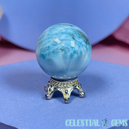 Larimar Mini Sphere 2.3cm