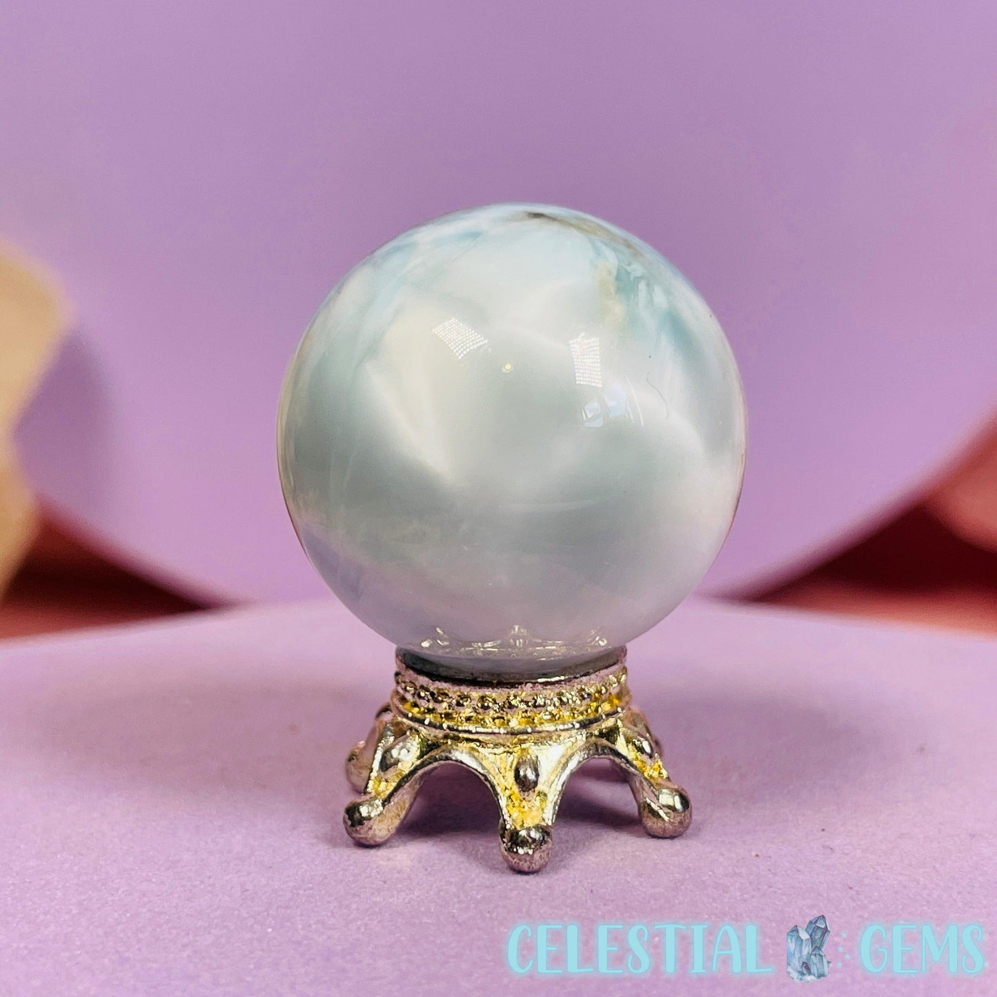 Larimar Mini Sphere 2.3cm