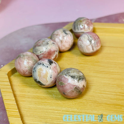 Rhodochrosite Mini Sphere (2 Sizes)