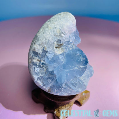 Celestite Cluster Egg - Small